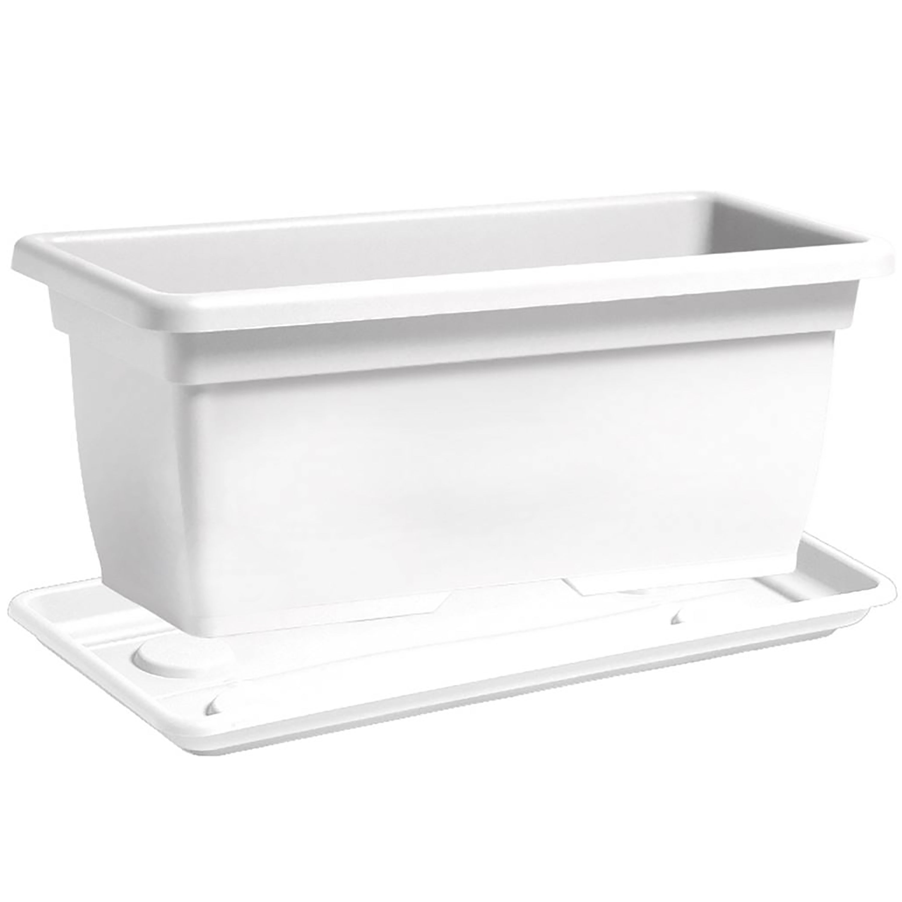 Vaso Cassettone Mega Nicoli con Sottovaso – Disponibile in 3 Misure e con Carrello a Scomparsa
