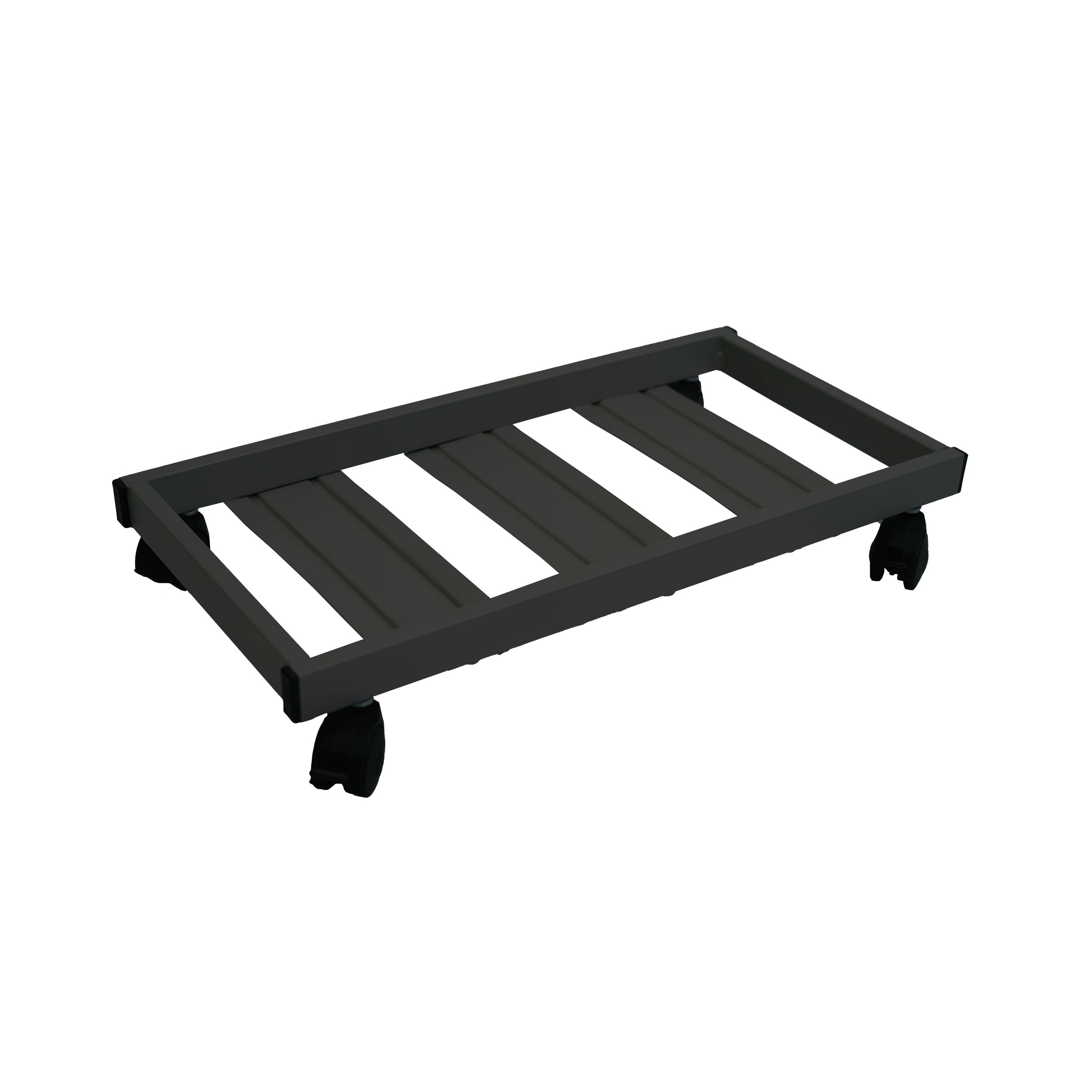 Carrello Portavasi tubo rettangolare