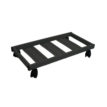 Carrello Portavasi tubo rettangolare