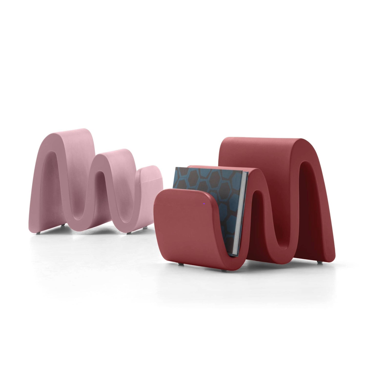 Lyxo porta riviste Wave cm 35x38x35