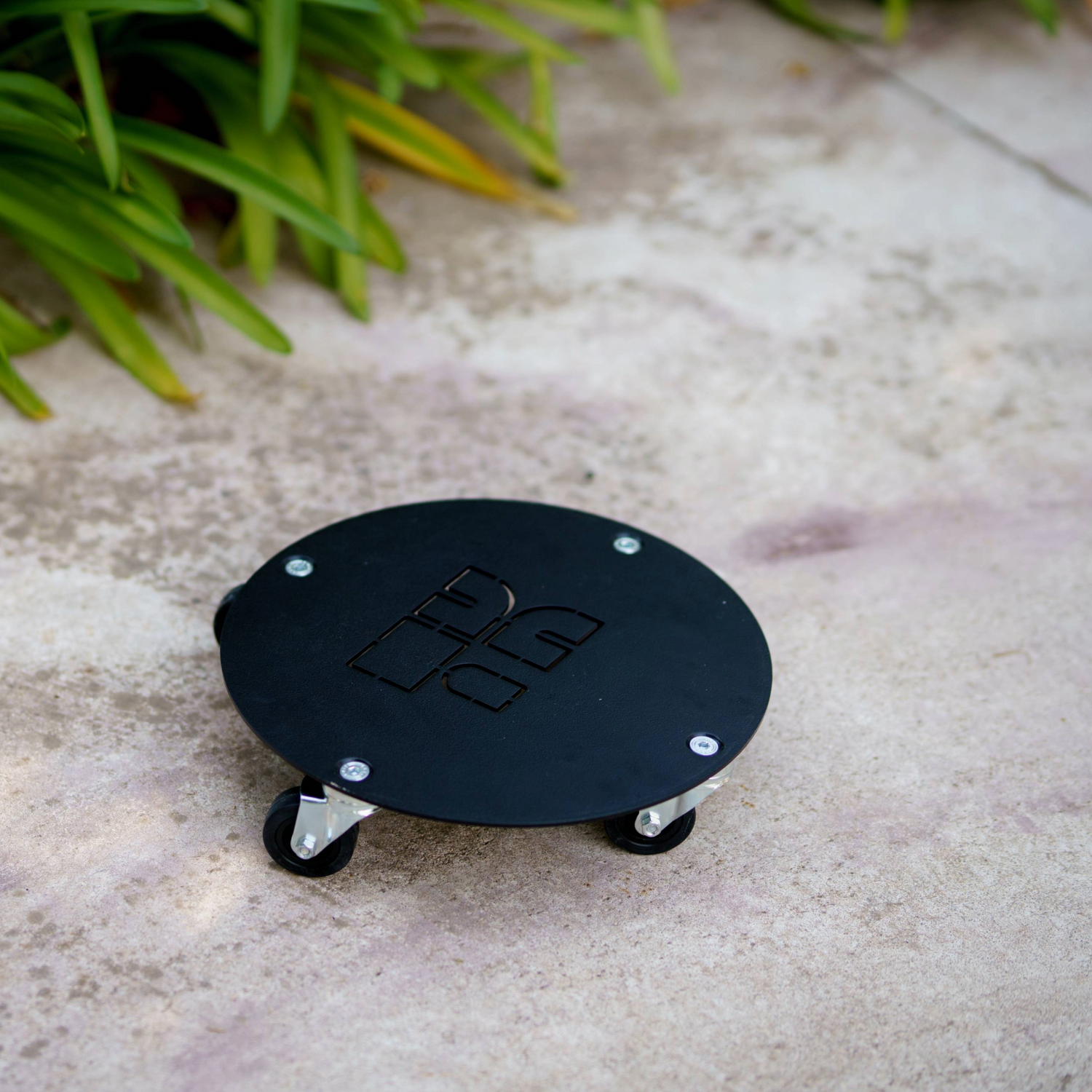 Carrello porta vasi tondo Flat cm 30