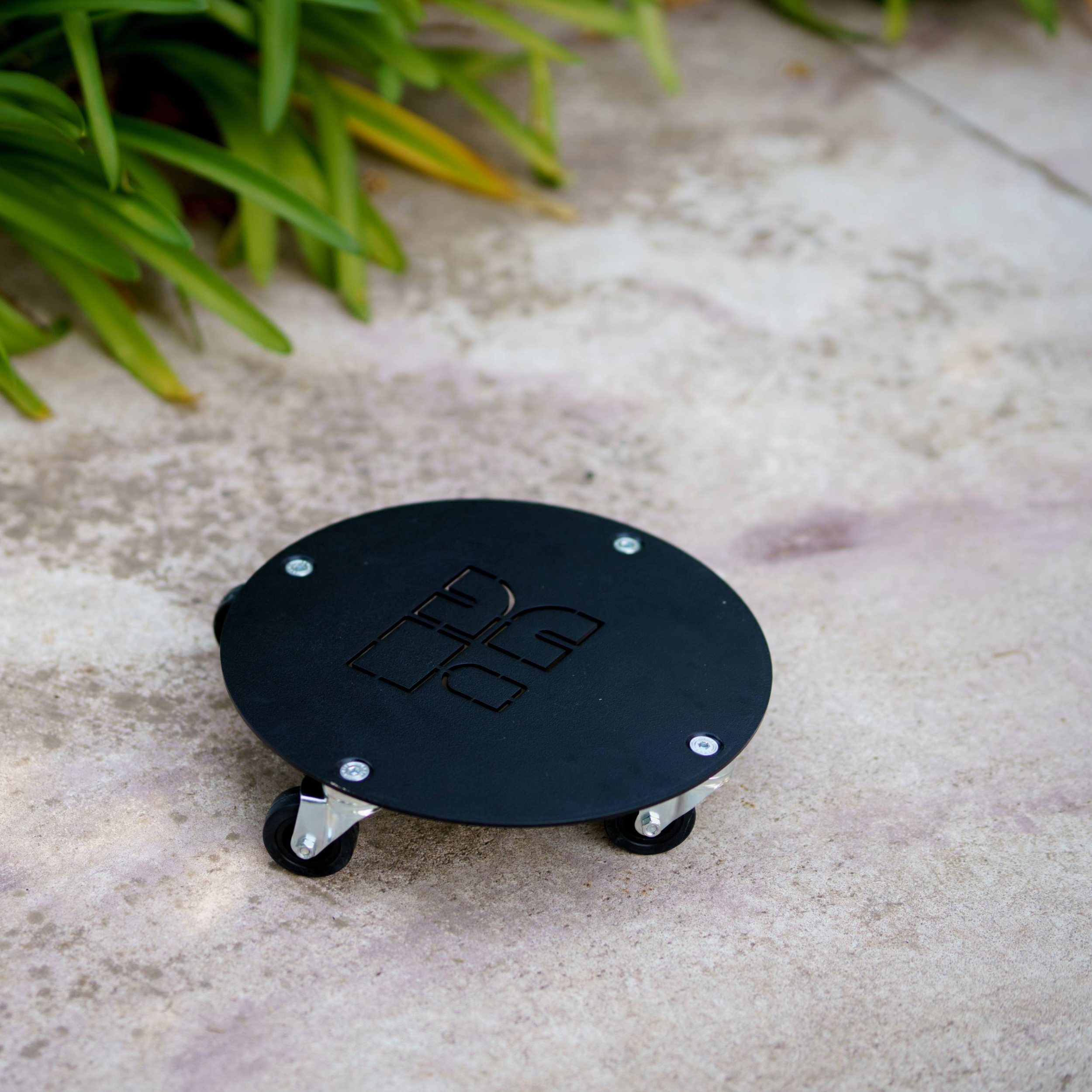 Carrello porta vasi tondo Flat cm 30