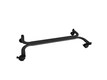 Carrello Portavasi quadrato con ruote in plastica Speedy