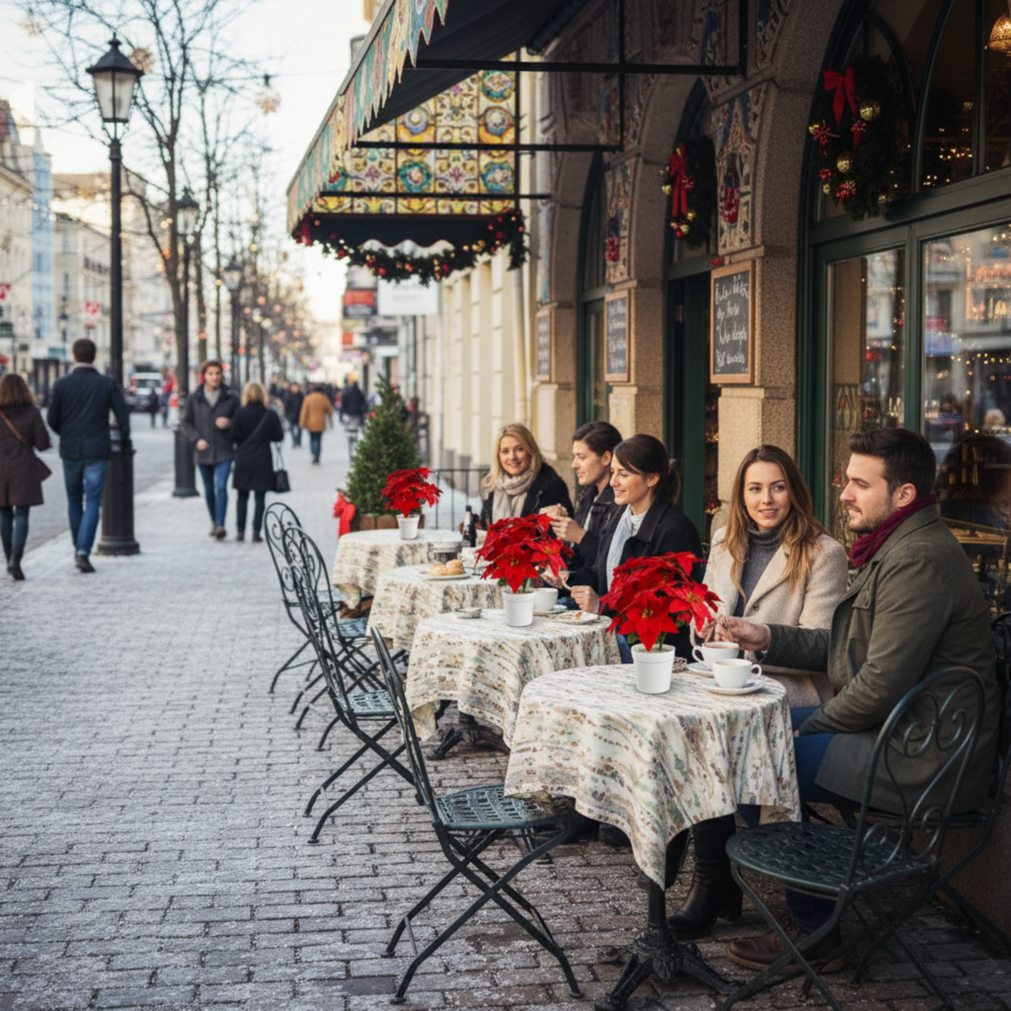 Pianta Stella di Natale artificiale