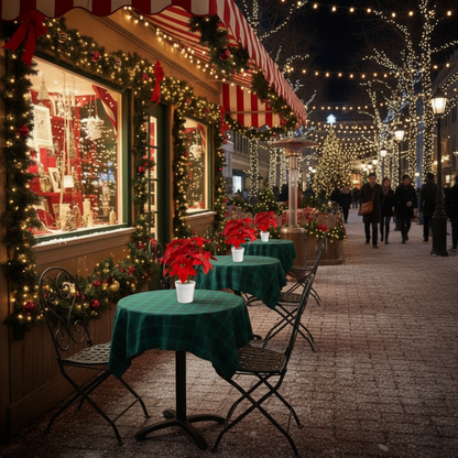 Pianta Stella di Natale artificiale