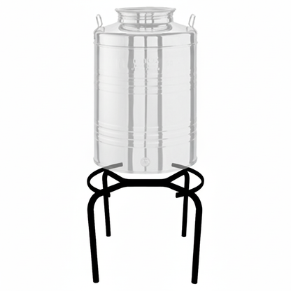 TECNOKIT Supporto Fusto Olio e Vino Alto da 50 Litri