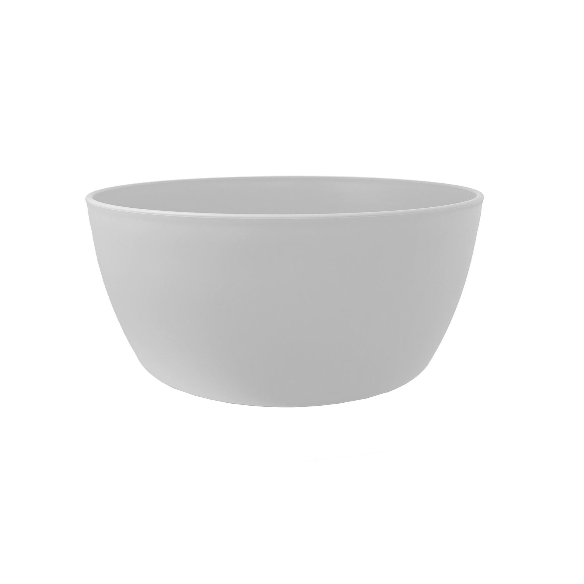 Tera vaso in plastica ovale matt Vila cm 30