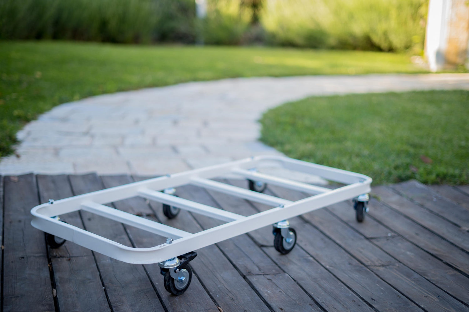 carrello sottovaso rettangolare