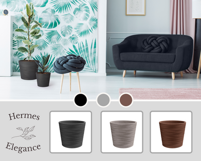 hermes elegance generica, vasi per fiori da arredamento, vasi d arredamento moderni, vasi d arredo interno, vasi tondi in resina, vasi per giardino in resina