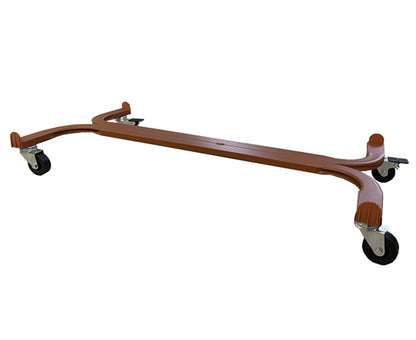 porta vasi, carrello porta piante rettangolare con ruote industriali in metallo regolabile, carrelli per trasporto vasi, carrello sottovaso rettangolare 